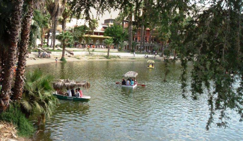 el balneario huccachina