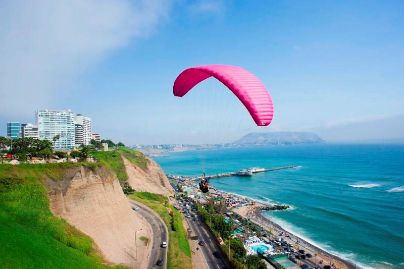 el litoral que va desde lima