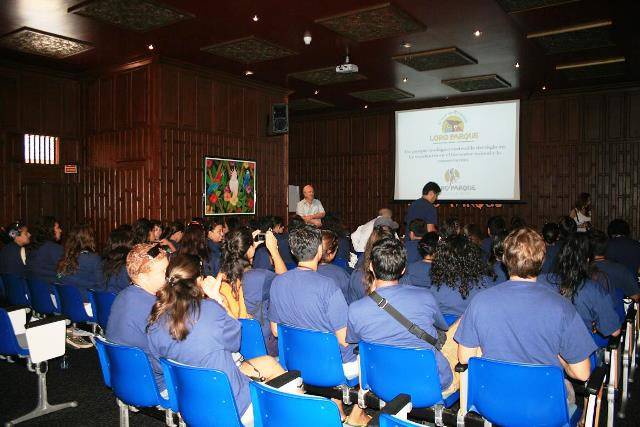 la sala de recepcion