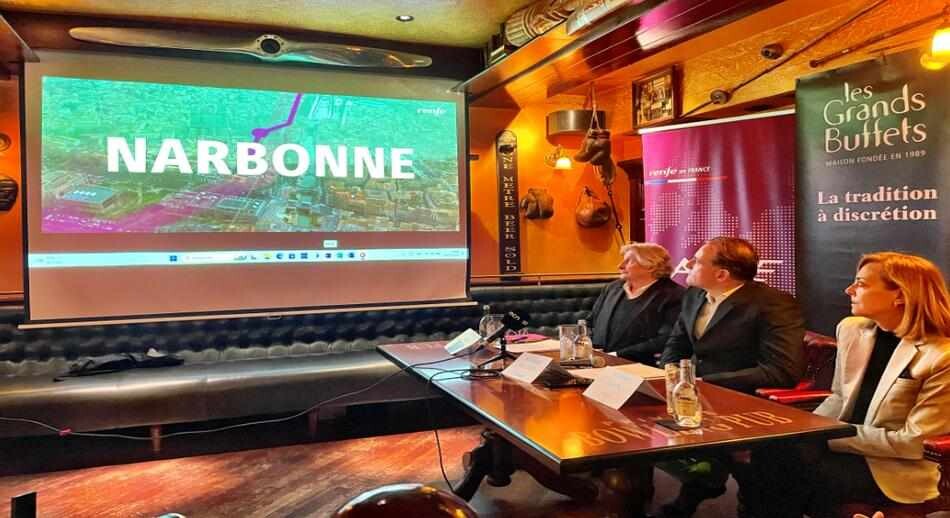 Les Grands Buffets de Narbona y Renfe firman un acuerdo de colaboración