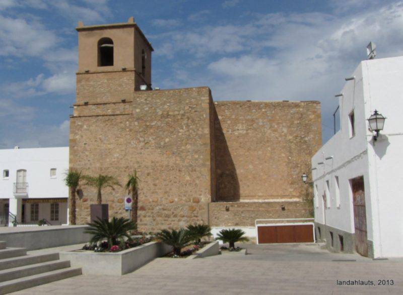 mojacar iglesia santa maria