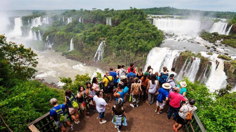 movimiento turistico iguazu