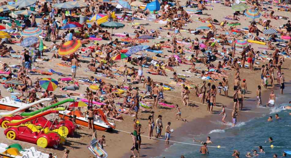 Las reservas a playas del sur de Europa se ralentizan