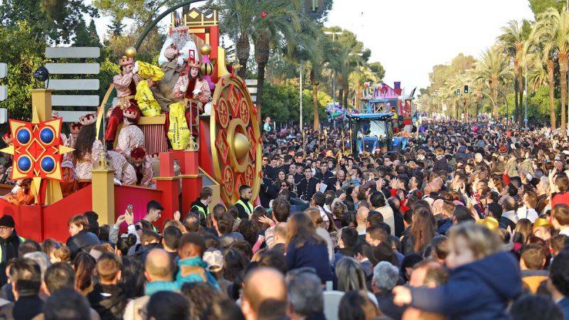 reyes magos tradicional cabalgata