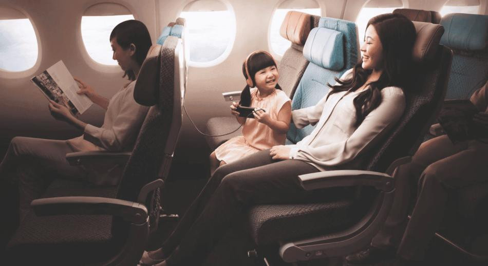 Viajes en familia con Singapore Airlines 