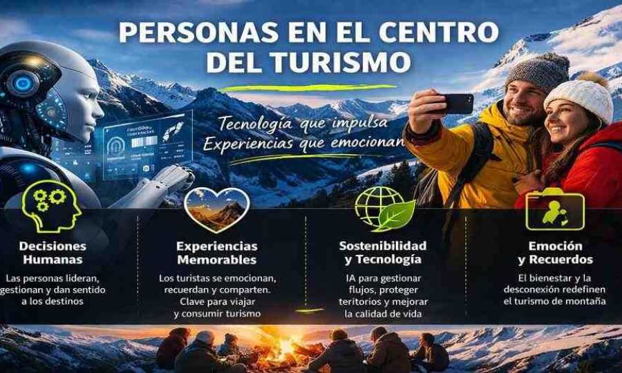 Inteligencia artificial y liderazgo humano en el turismo de montaña: hacia un modelo híbrido centrado en la experiencia