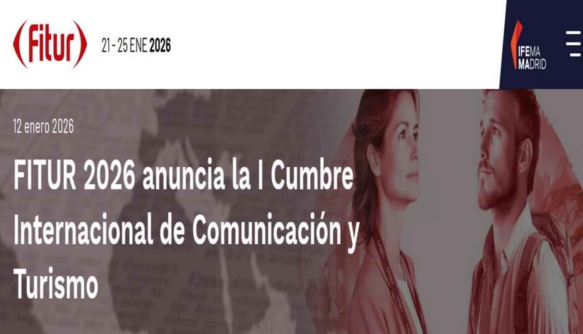 FITUR 2026 anuncia la I Cumbre Internacional de Comunicación y Turismo