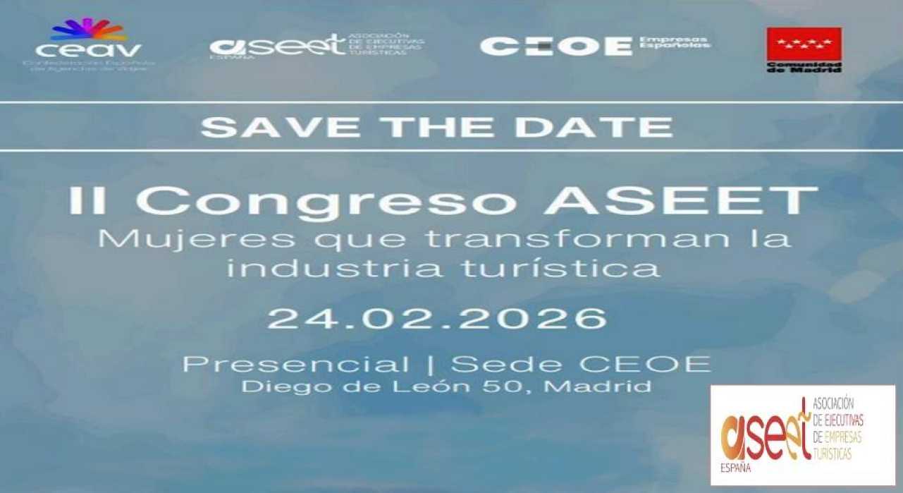 ASEET celebra en Madrid su II Congreso para impulsar el liderazgo femenino y transformar la industria turística