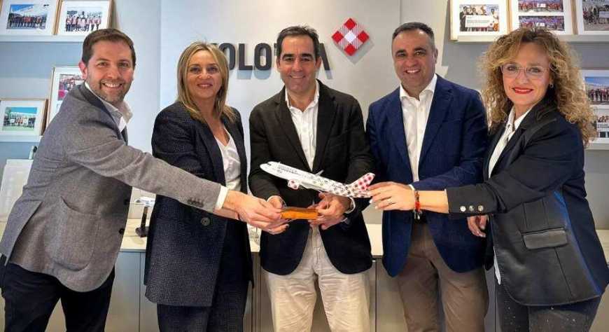 La Diputación  de Granada  impulsa la primera conexión aérea entre Granada y Portugal 