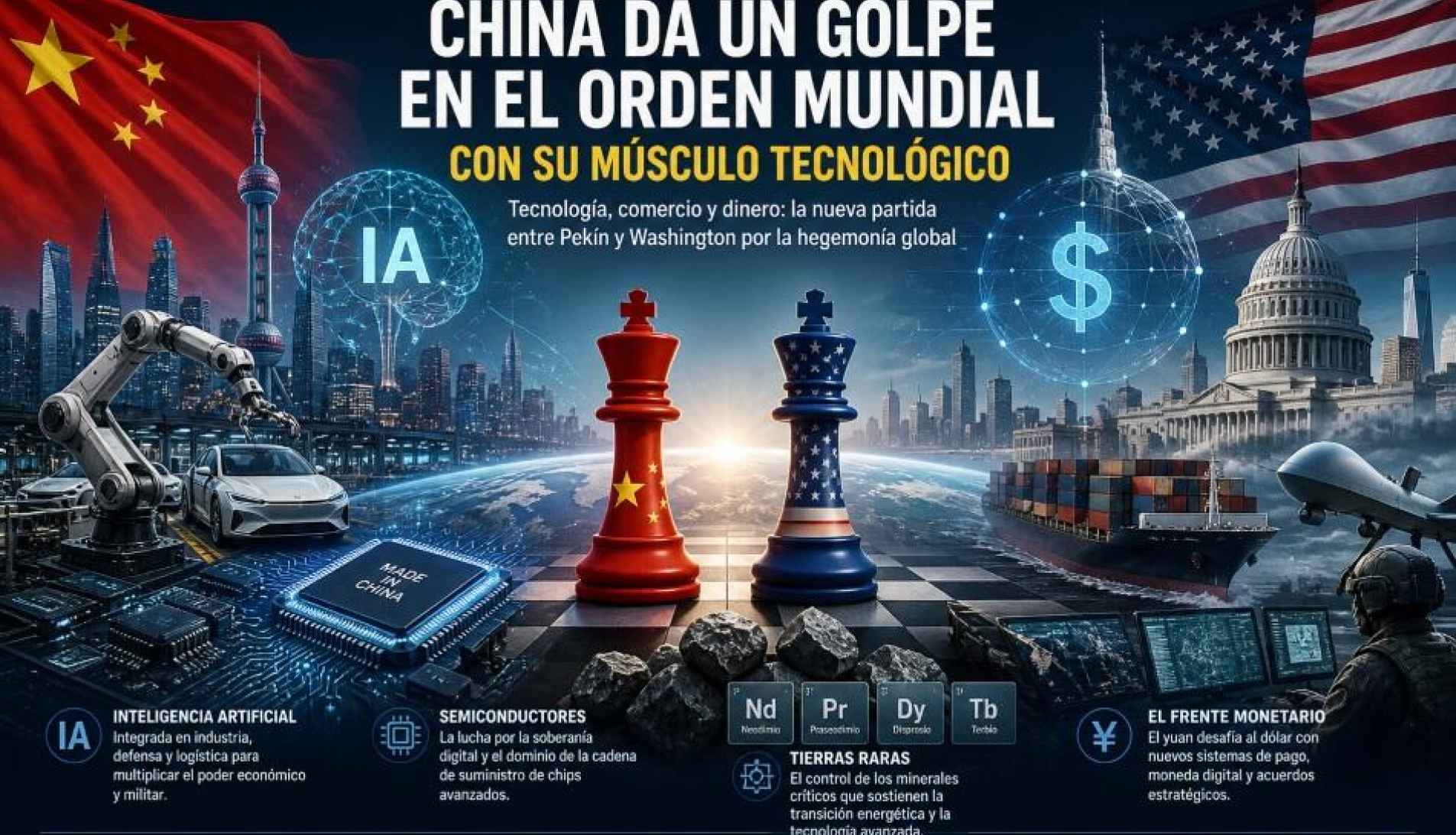 China da un golpe mas en el orden mundial