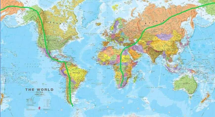 ¿Crees que puedes llegar andando desde Sudáfrica hasta Argentina?