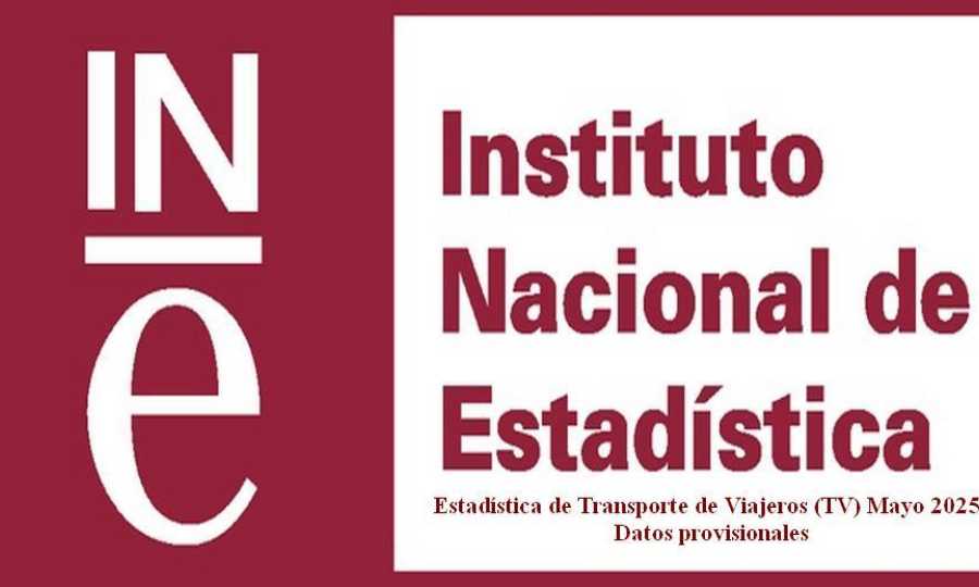 Estadística de Transporte de Viajeros (TV) Mayo 2025. Datos provisionales