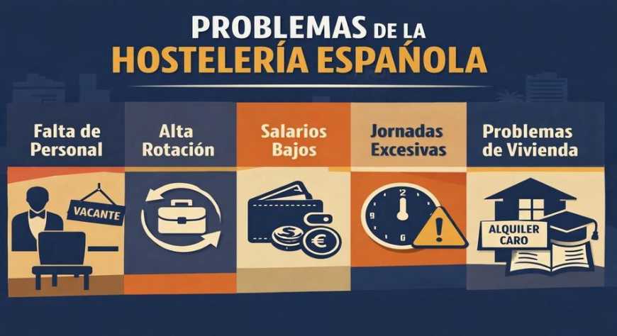 La gran paradoja de la hostelería española: hoteles llenos, inversiones récord y falta de trabajadores