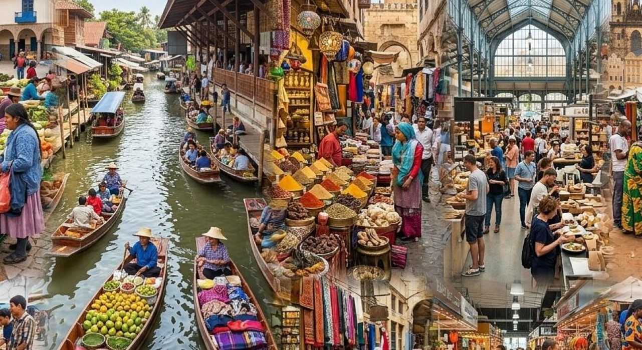 Los mercados locales que debes visitar cuando viajas