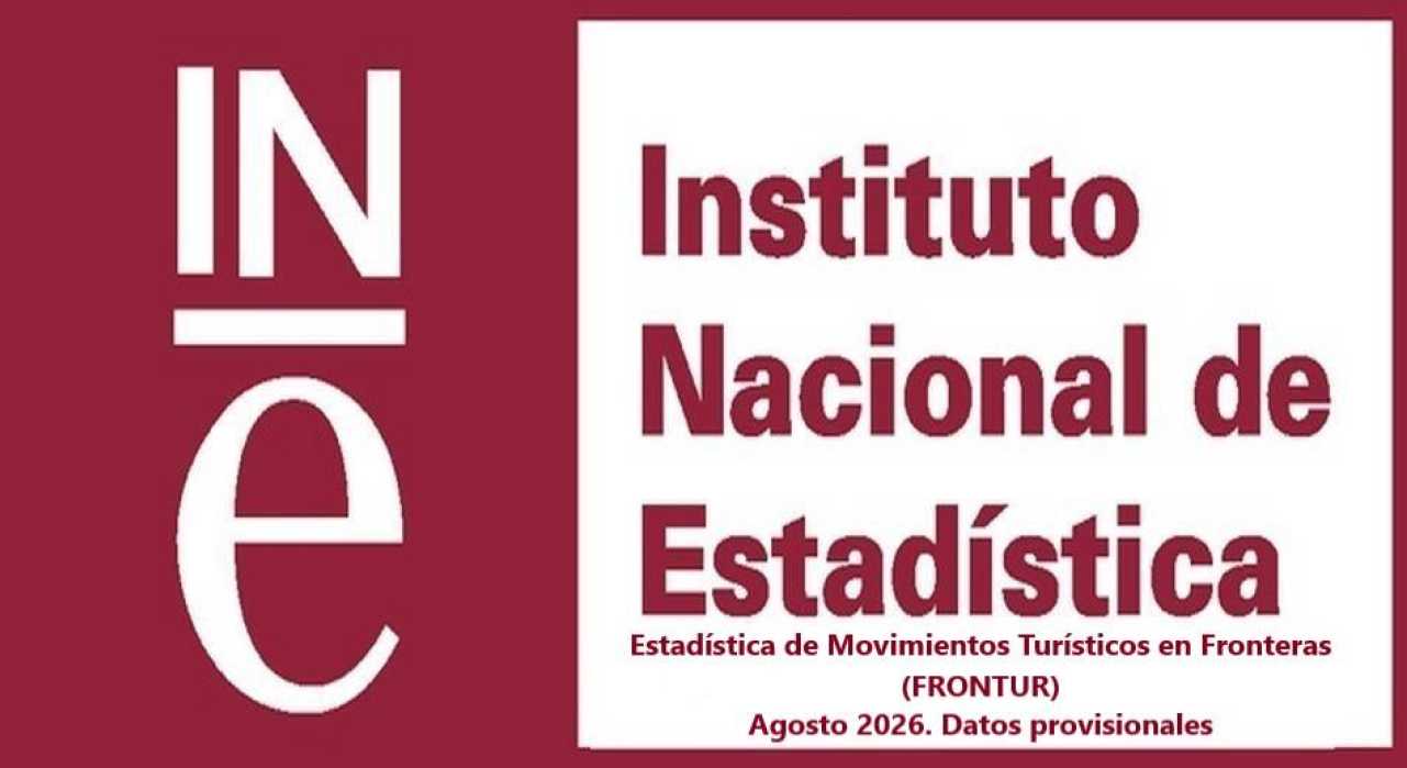 Estadística de Movimientos Turísticos en Fronteras (FRONTUR) Agosto 2026. Datos provisionales