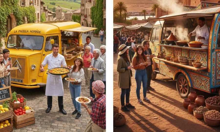Chefs itinerantes y food trucks internacionales: la movilidad al servicio del turismo gastronómico