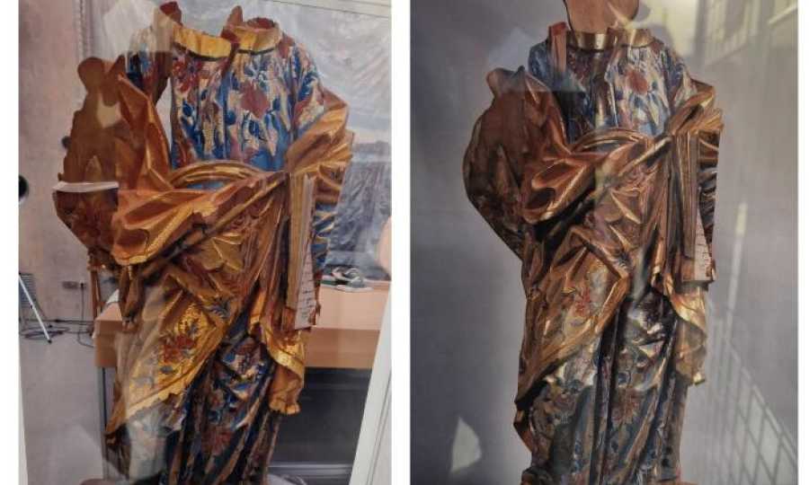 Los apóstoles resucitados de Palau de Noguera. Los restos misteriosos que se salvaron de la  quema