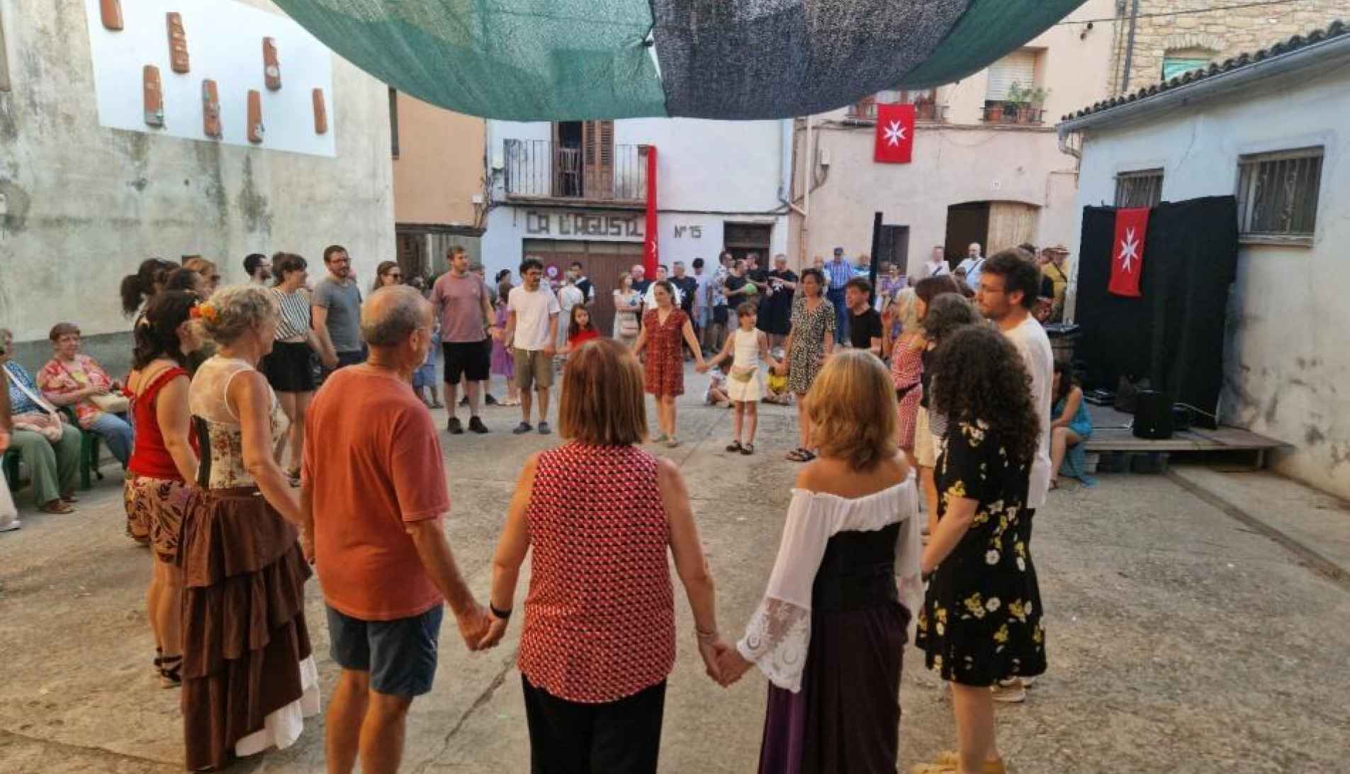 Palau de Noguera, un pueblo de 50 vecinos que no se resigna  al  olvido