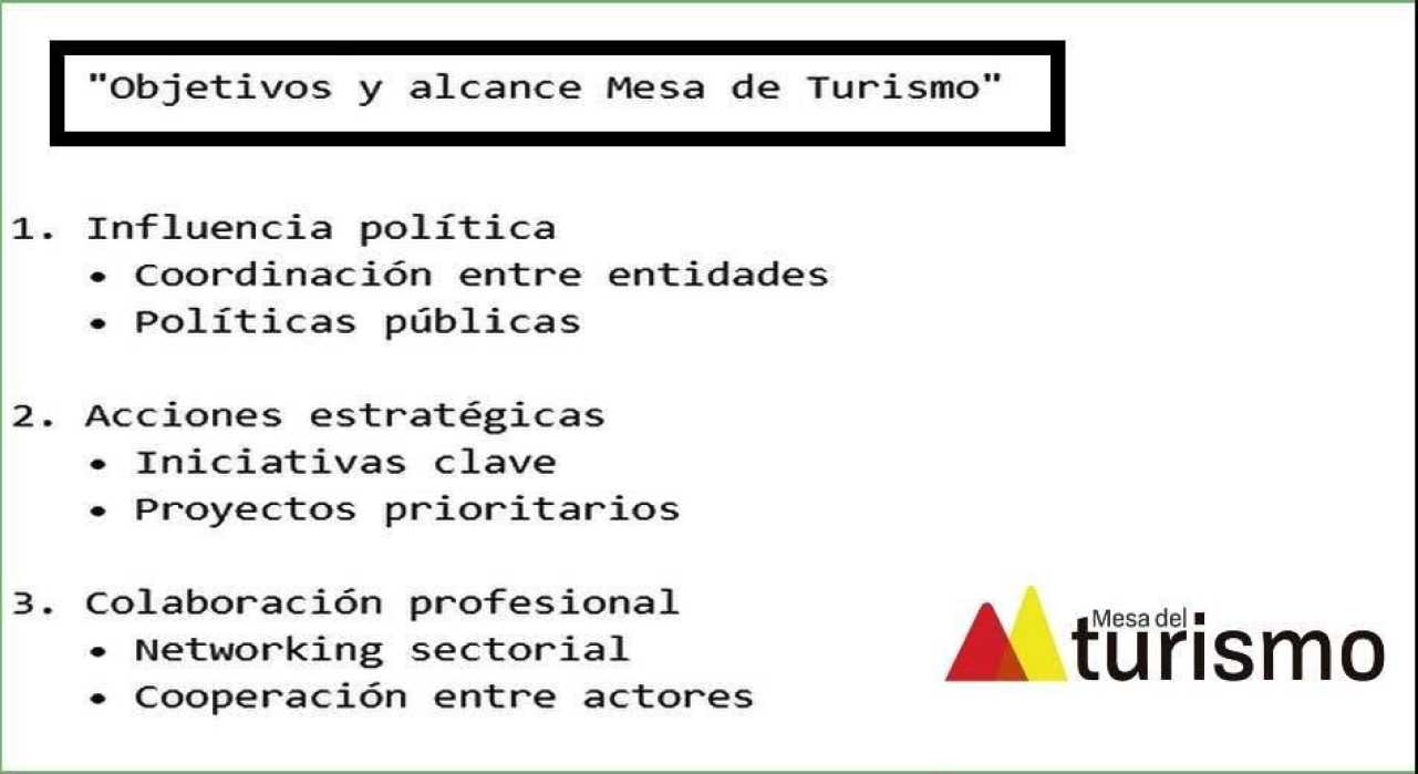 La  Mesa del  Turismo  presenta su Plan de Acción en Bruselas 
