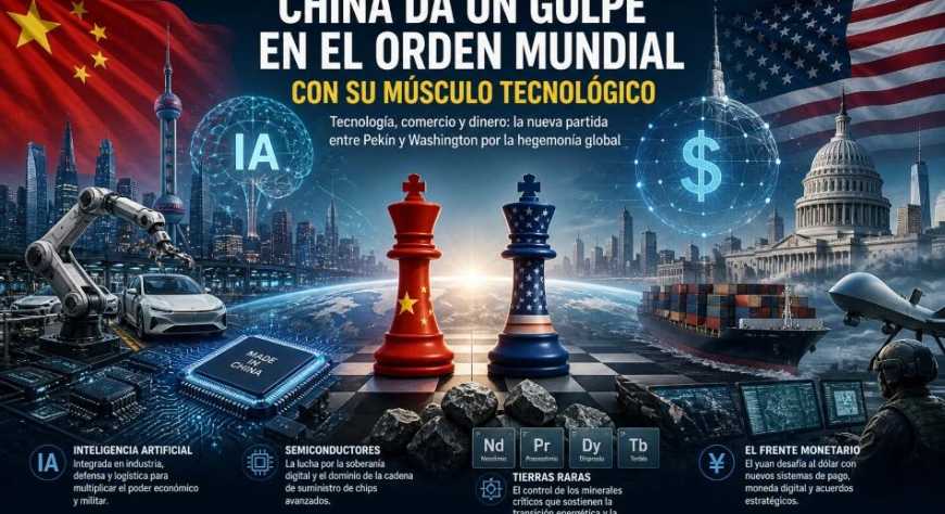 China da un golpe mas en el orden mundial