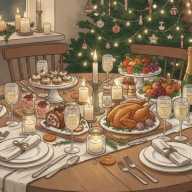 Cómo preparar una mesa de Navidad inolvidable (sin gastar una fortuna)