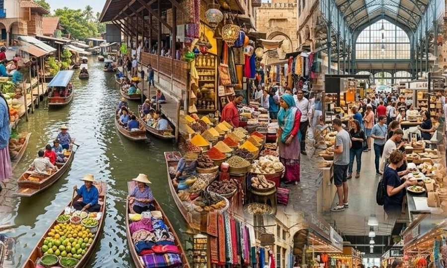 Los mercados locales que debes visitar cuando viajas