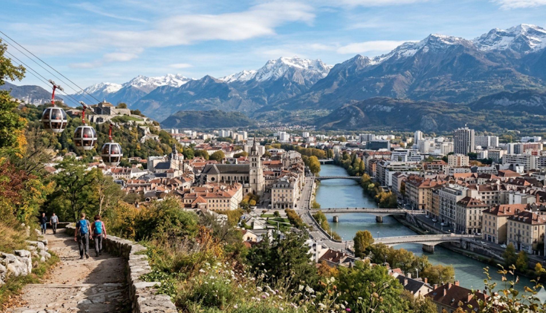 Grenoble: donde los Alpes se convierten en forma de vida