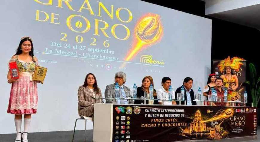 LA SELVA CENTRAL DEL PERÚ DELEITARÁ AL MUNDO CON LA “III SUBASTA INTERNACIONAL “GRANO DE ORO 2026”