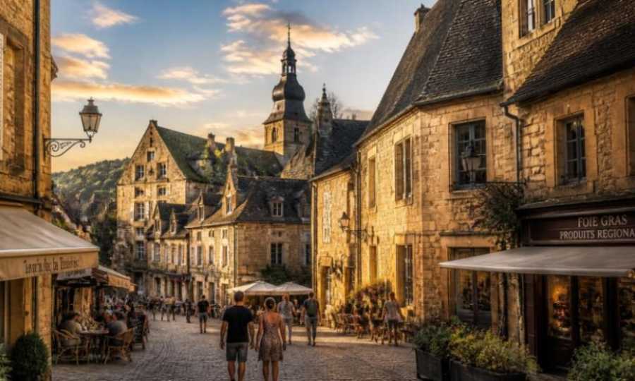 Sarlat la Canéda , una joya del Périgord Negro