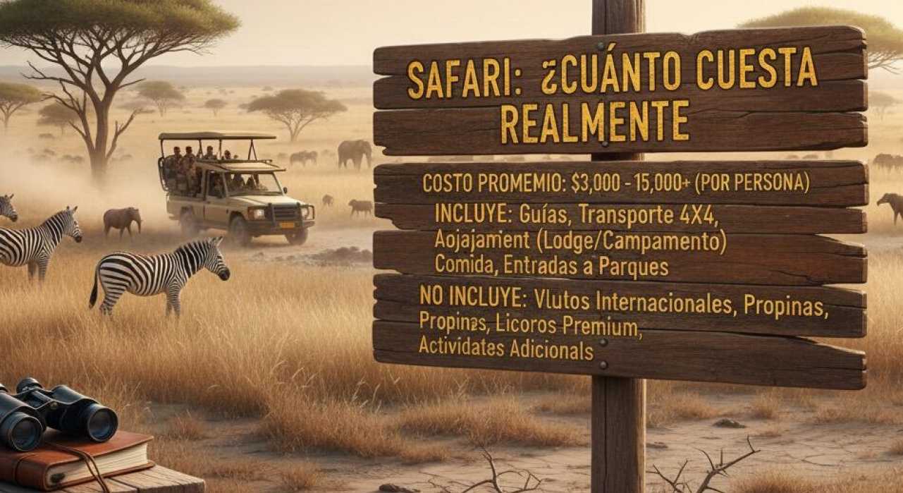 Safari: ¿cuánto cuesta realmente?