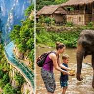 Naturaleza, aventura y conciencia: Zhangjiajie y Chiang Mai Elephant Ecolodge