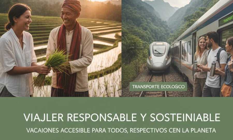 Viajar responsable y sostenible: vacaciones accesibles para todos, respetuosas con el planet