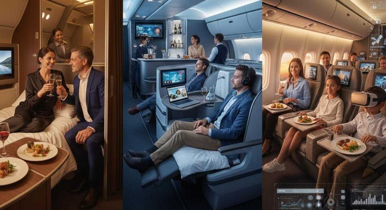 Viajar en el aire: cuando la experiencia en avión se convierte en un viaje en sí mismo