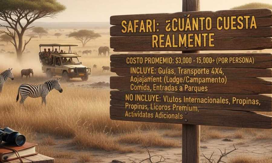 Safari: ¿cuánto cuesta realmente?