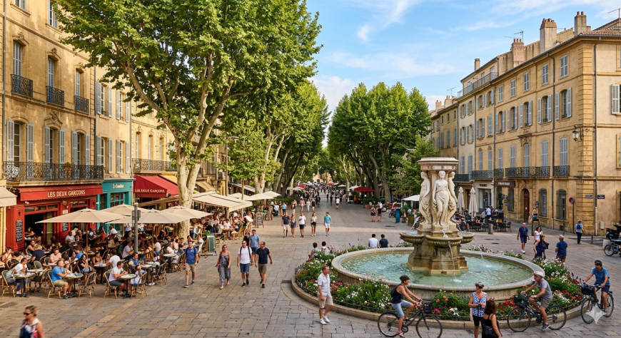Aix-en-Provence, la perla elegante de la Provenza