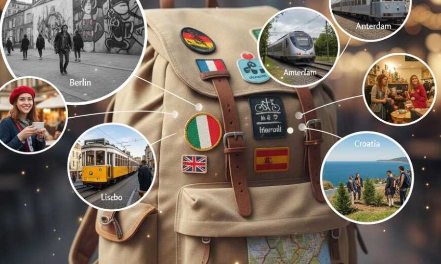 Jóvenes y viajes: Europa a través de una mochila