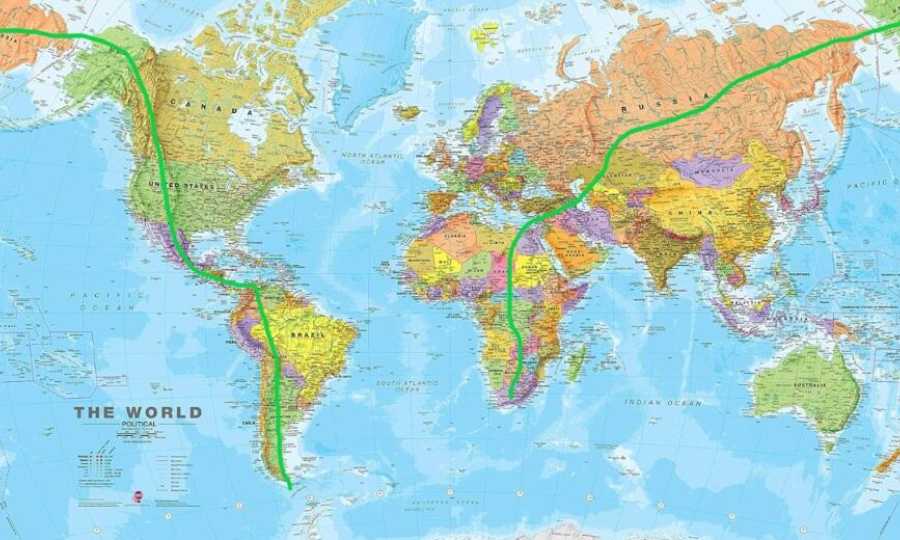 ¿Crees que puedes llegar andando desde Sudáfrica hasta Argentina?