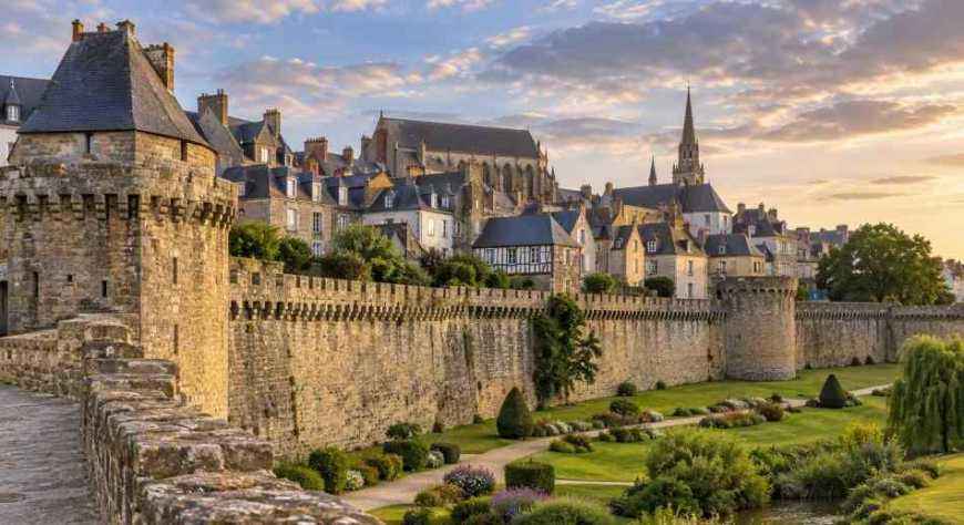 Vannes, entre murallas históricas y encanto bretón