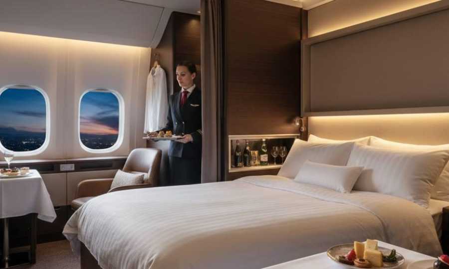 Una experiencia en avión fuera de lo común: inmersión en las primeras clases más lujosas del mundo