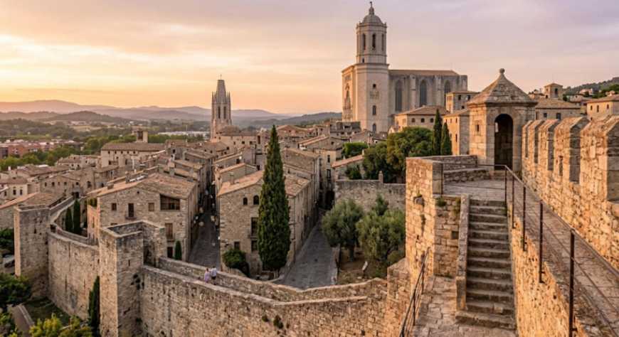 Girona : mucho más que una postal medieval, un viaje entre historia y luz