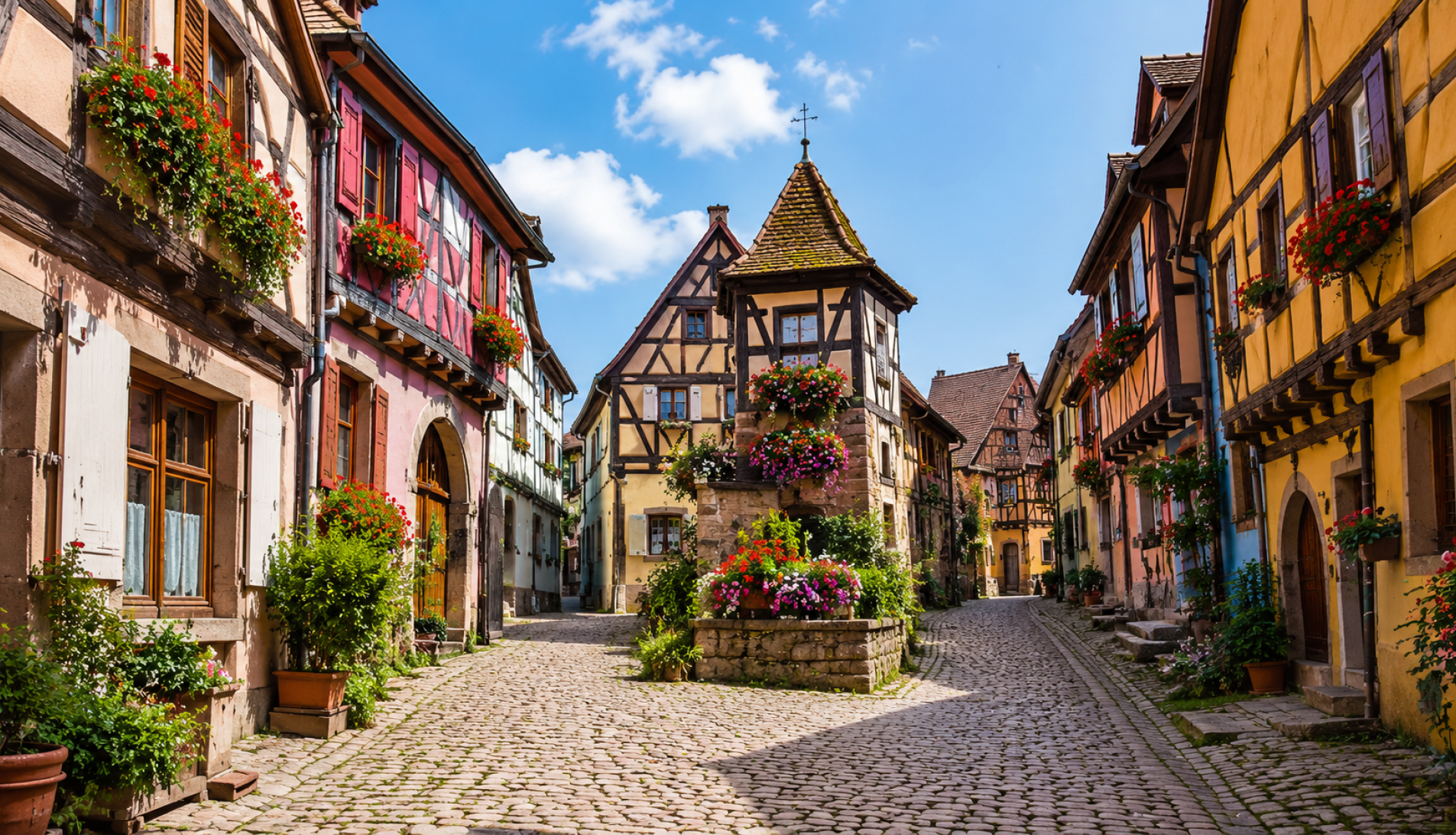 Eguisheim, un village de cuento en el corazón de Alsacia