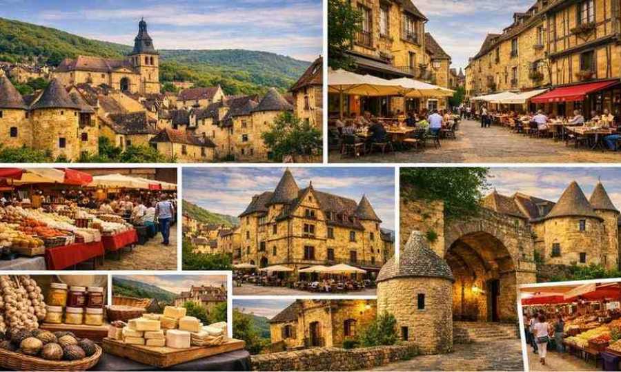 Sarlat la Canéda , una joya del Périgord Negro