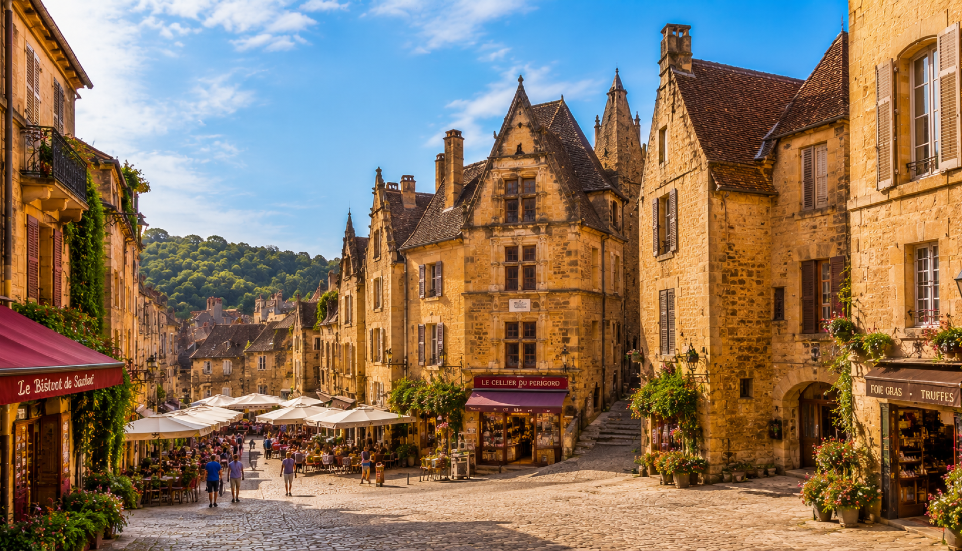 Sarlat-la-Canéda, entre historia medieval y encanto del Périgord
