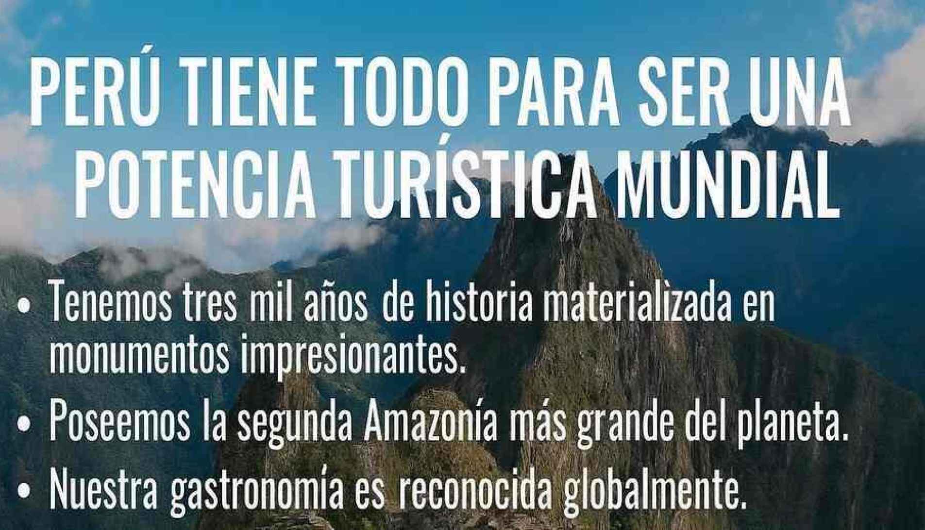 ¿PUEDE EL PERÚ SEGUIR DESARROLLANDO SU TURISMO SIN UN PLAN ACTUALIZADO?