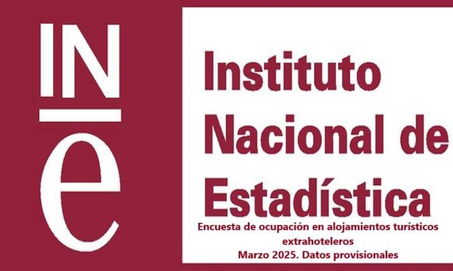 Encuesta de ocupación en alojamientos turísticos extrahoteleros Marzo 2025. Datos provisionales Principales resultados