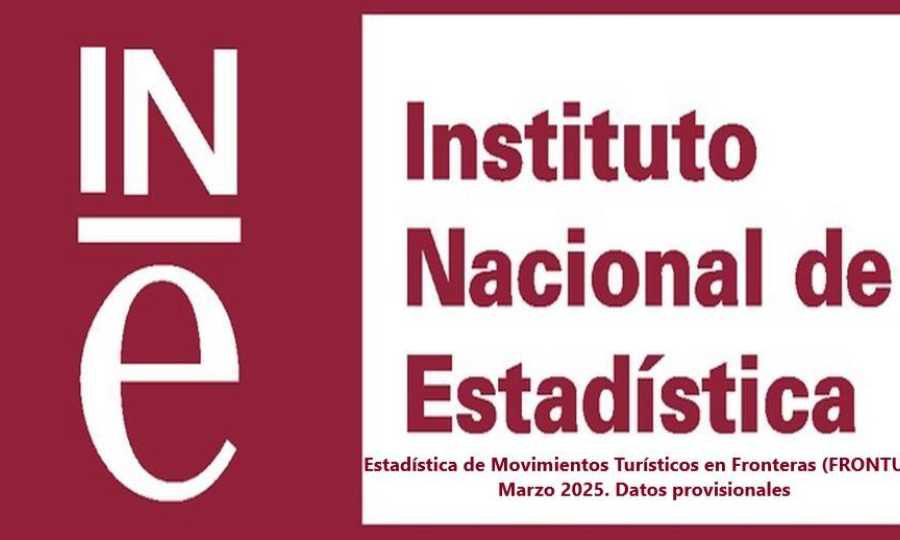 Estadística de Movimientos Turísticos en Fronteras (FRONTUR) Marzo 2025. Datos provisionales