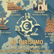 El turismo, motor económico de las cinco grandes potencias de la UE