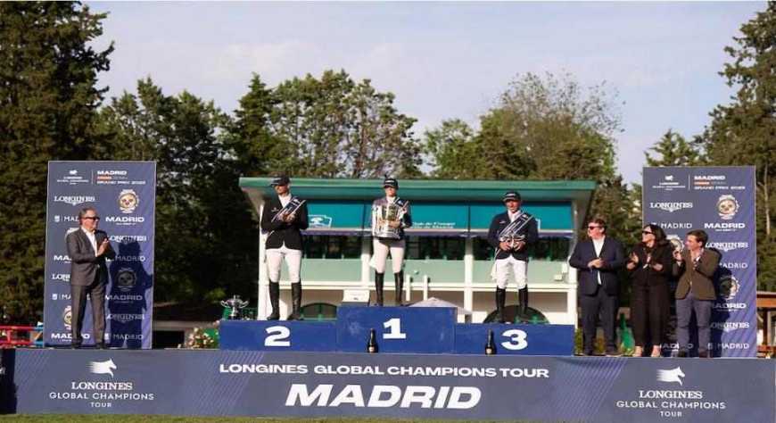 El Gran Premio de Madrid Longines Global Champions Tour, para Ioli Mytilineou