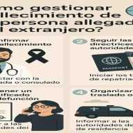 ¿Cómo gestionar el fallecimiento de una persona allegada en el extranjero?