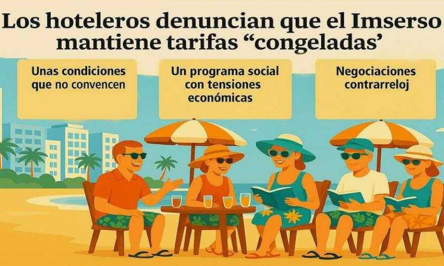 Los hoteleros: el Imserso no da para gastos